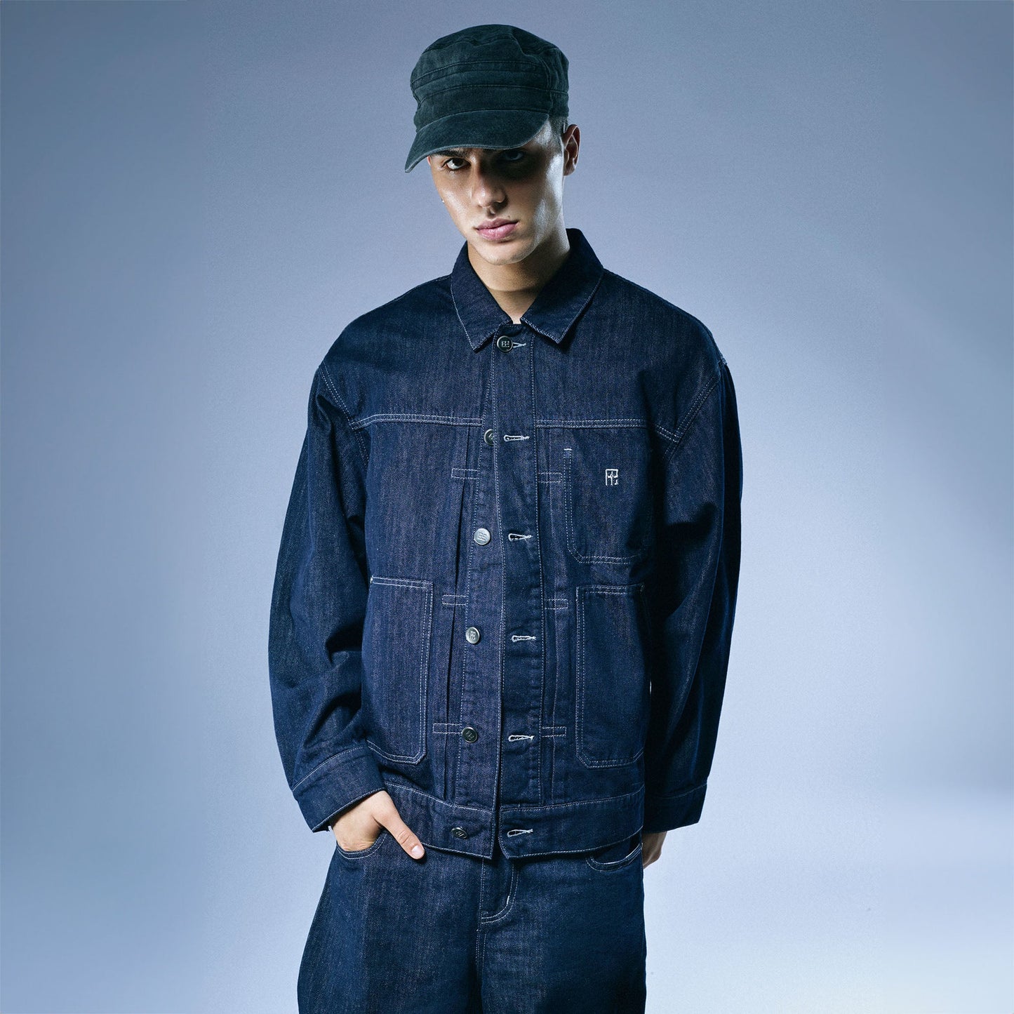 Aike Denim Jacket - Aiush Refugee