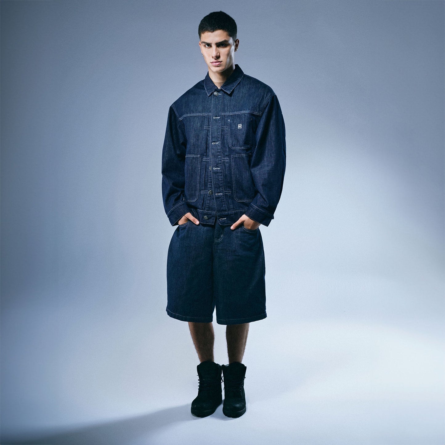 Aike Denim Jorts - Aiush Refugee