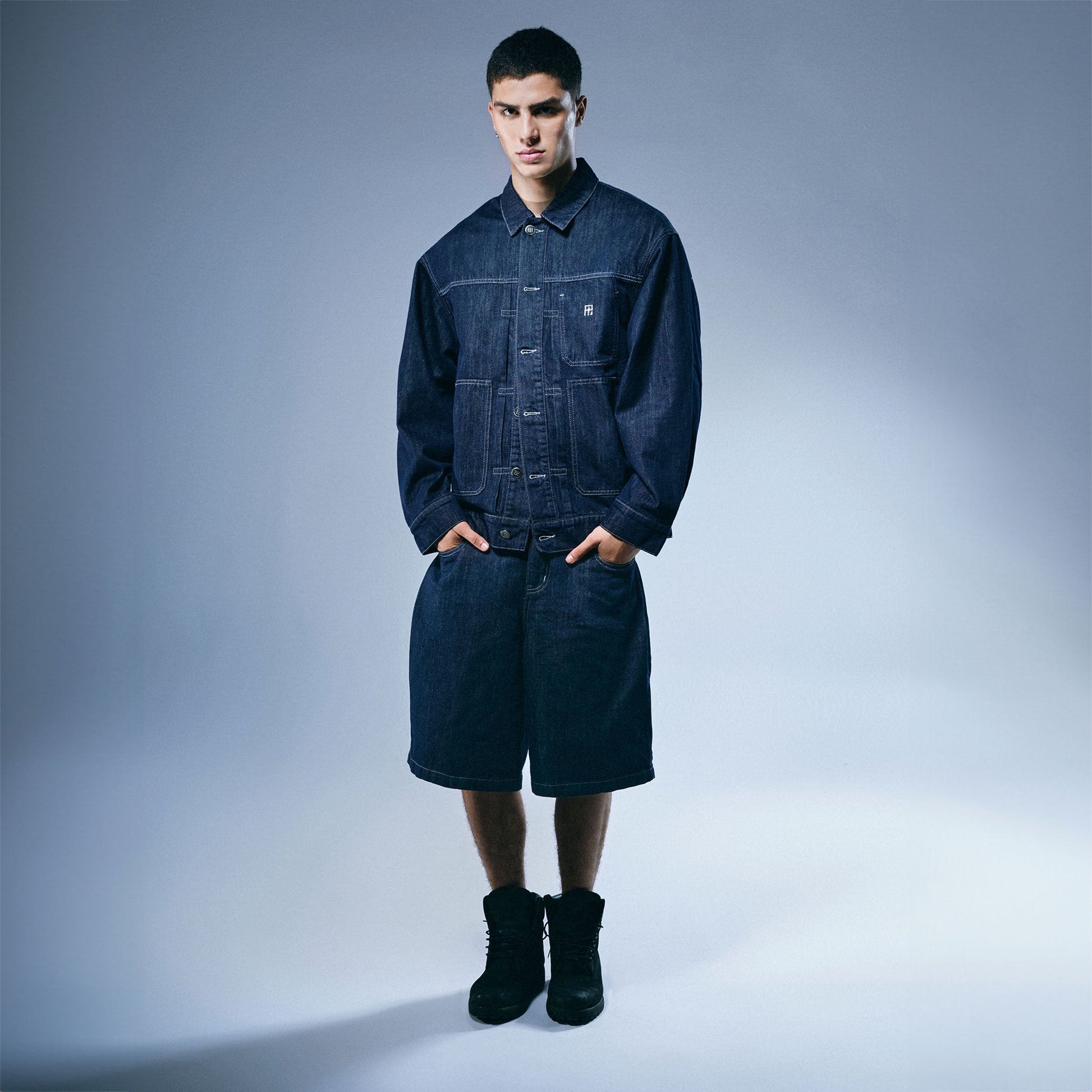 Aike Denim Set - Aiush Refugee